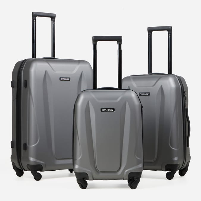 Overlow Suitcase Set Of 3 - Grey