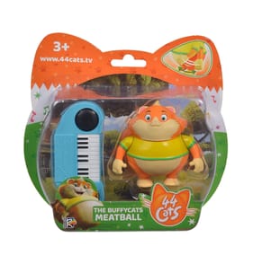 44 Cats Meatball & Keyboard 3" Figure