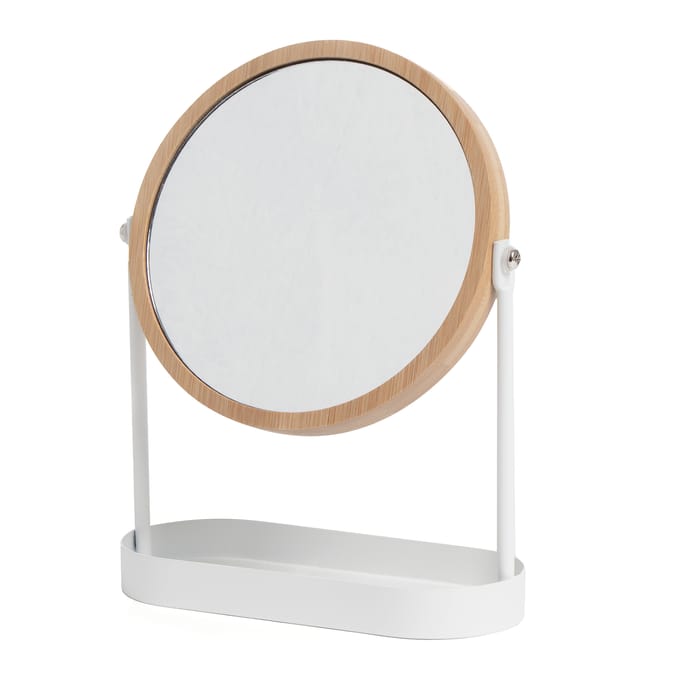 Bathroom Bamboo Mirror