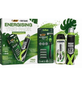 Bic & Right Guard Energising Gift Set