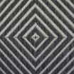 Essentials County Diamond Runner - Grey 60 x 180cm