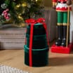 Festive Feeling Stacking Velvet Gift Boxes Set Of 3
