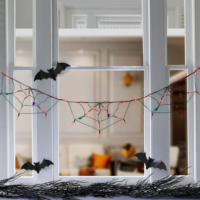 Haunted House Spider Web Lights