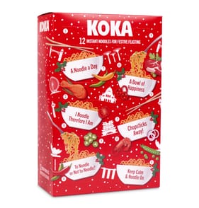 Koka Noodles Advent Calendar 12 Instant Noodles For Festive Feasting