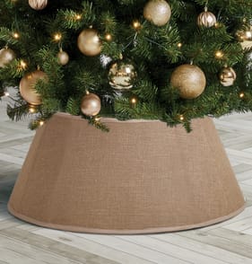 Festive Feeling Christmas Tree Skirt - Natural 
