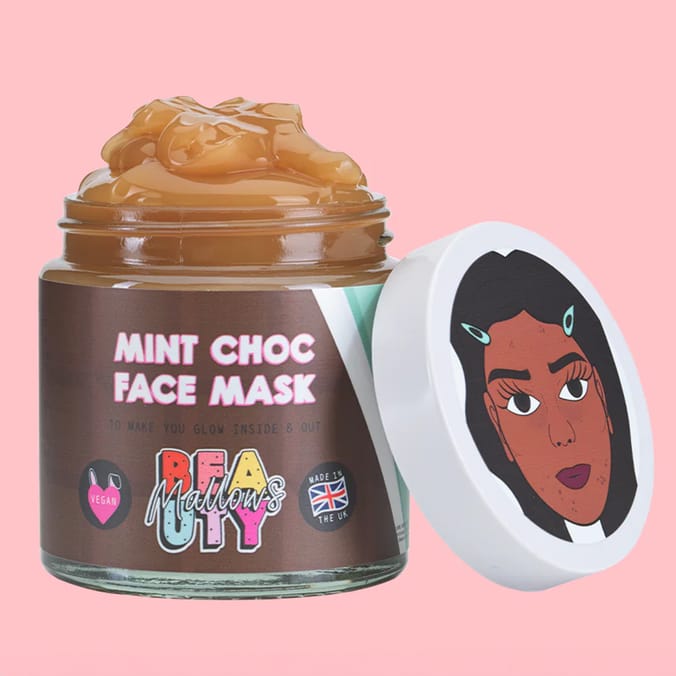 Mallows Beauty Mint Choc Face Mask 100ml