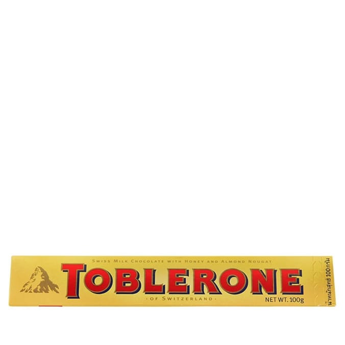 Toblerone Milk Chocolate Bar 100g x20