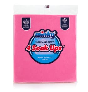 Minky Soak Ups 4 Pack
