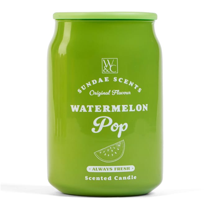 Sundae Scents Pop Can Scented Candle 310g - Watermelon Pop