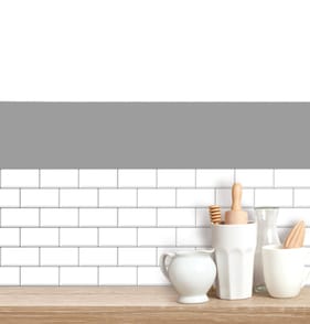 Stick Ease Self-Adhesive Vinyl Wall Tiles 3 Pack - White x2
