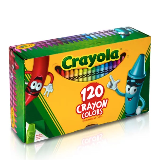 Crayola 120 Wax Crayons