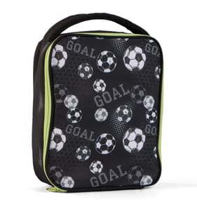  Scribble Pop Shop Insulated Lunch Bag - Football