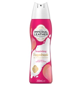 Imperial Leather Nourishing Foamburst Gel to Foam Body Wash 200ml - Lychee & Lotus Flower
