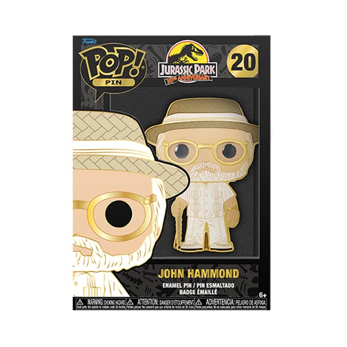 Pop Pin Jurassic Park John Hammond