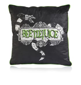Beetlejuice Cushion