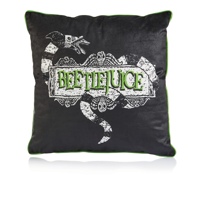 Beetlejuice Cushion