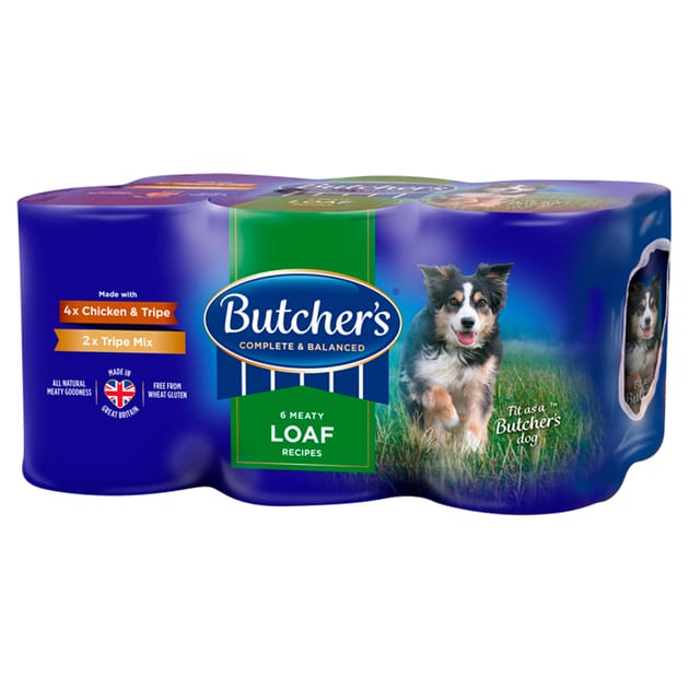 Butcher s Tripe Loaf Recipes 6 x 400g Home Bargains