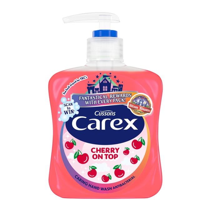 Carex Cherry on Top Antibacterial Hand Wash 250ml