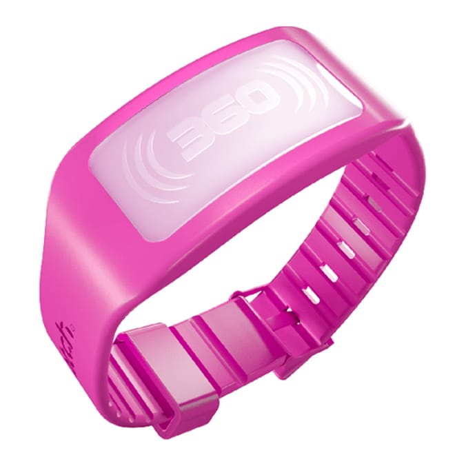 The Bug Watch Kids Wristband Sunset - Pink