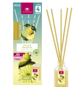 Cristalinas Reed Diffuser 25ml - Citrus & Bergamot