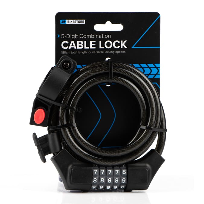 Bikestore 5-Digit Combination Cable Lock