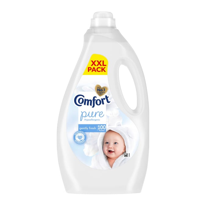 Comfort Pure Fabric Conditioner 3 Litres 100 Washes - Gently Fresh