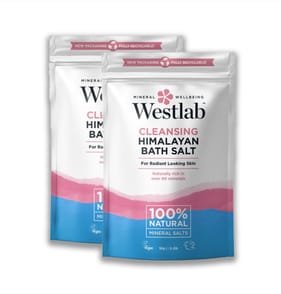 Westlab Cleansing Himalayan Salt 1kg x2