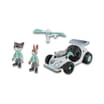 Mille Bornes Challenge Vehicle & Figure Playset - Quinn & Charlie