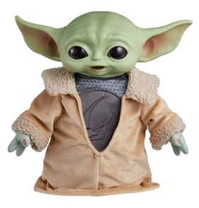 Star Wars The Mandalorian Din Grogu Plush Soft Doll with Hard Head 11-inch
