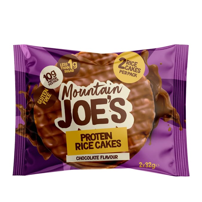 Mountain Joe's Chocolate Protein Rice Cakes 32g x 24