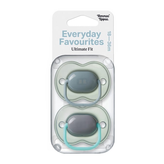 Tommee Tippee Everyday Favourites Ultimate Fits Soother 18-36 Months