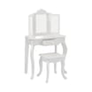 Liberty House Toys Kids White Vanity Table and Stool Set