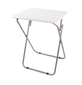 Everyday Essentials Folding Table - White