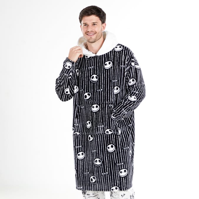 The Nightmare Before Christmas Hood Blanket - Adult