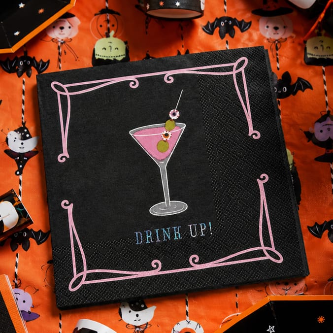 Hallow Scream Cocktail Napkins 20 Pack