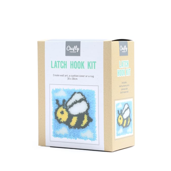 Crafty Things Latch Hook Kit - Bee