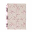 Stationery Store Bow Print A4 Notebook