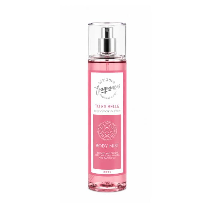 Designer Fragrances Body Mist 250ml - Tu Est Belle