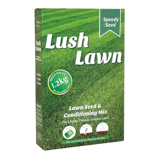 Speedy Seed Lush Lawn Seed & Feed 1.2kg