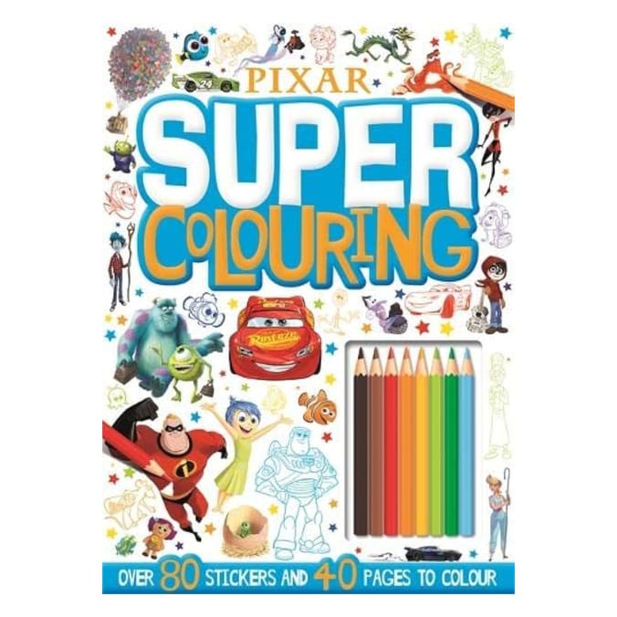 Disney Pixar Super Colouring