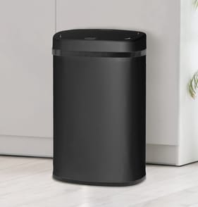 Utility Hands Free Sensor Bin 50L - Black