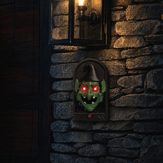 Haunted House Light Up Musical Doorbell Assorted