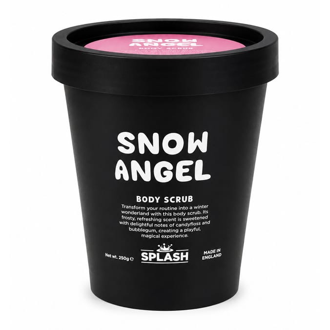 Splash Snow Angel Body Scrub 250g