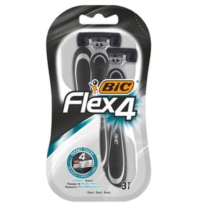 BIC Flex 4 Disposable Men's Razors - Pack of 3