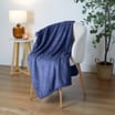 Home Collections Ultra Soft Throw - Midnight Blue