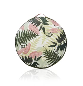 The Outdoor Edit Round Floor Cushion - Green