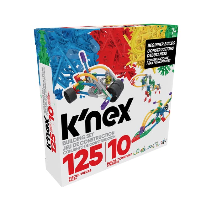 K'nex Classics Beginner Builds 10 Model Building Set