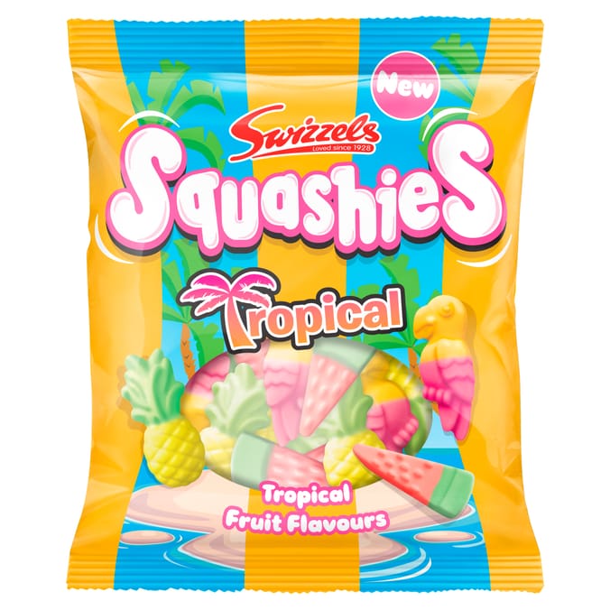 Swizzels Squashies Tropical 100g