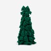 Winter Charm Velvet Bow Tree Cone