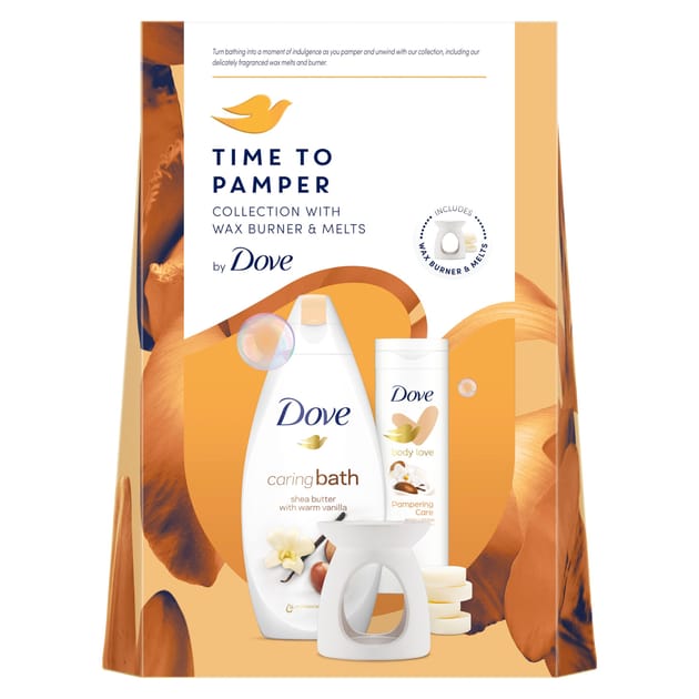 Dove Time to Pamper Collection Gift Set Home Bargains